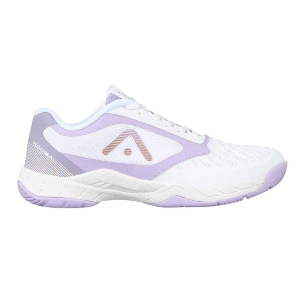 KooGa Womens/Ladies Netball Shoes / White/Lilac